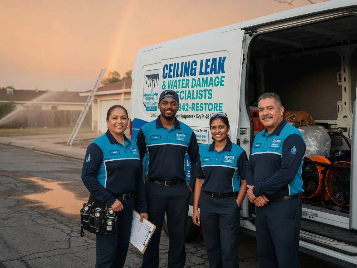 Ceiling Leak Cleanup company in Burlington, IA